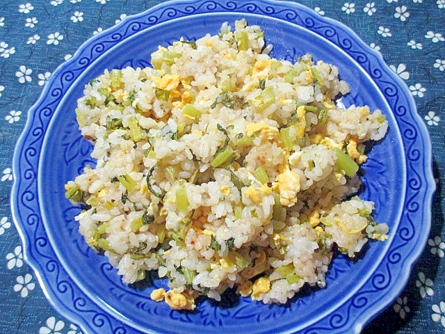 【うま塩】大根の葉のうま塩チャーハン レシピ・作り方 by けいちゃん088|楽天レシピ